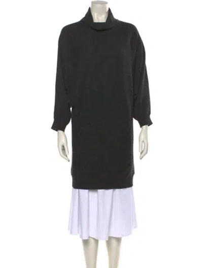 Pre-owned Totême Cashmere Cowl Neck Sweater In Gray