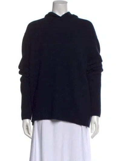 Pre-owned Totême Cashmere Crew Neck Sweater In Black