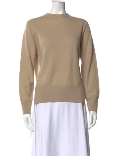 Pre-owned Totême Cashmere Crew Neck Sweater In Neutral