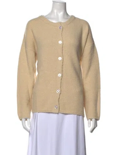 Pre-owned Totême Cashmere Crew Neck Sweater W/ Tags In Neutrals