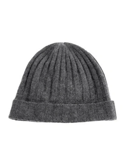 Pre-owned Totême Cashmere Knit Beanie W/tags In Grey
