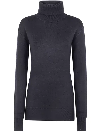 Totême Cashmere Merinos Highneck Double Knit In Black