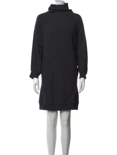 Pre-owned Totême Cashmere Mini Dress In Black