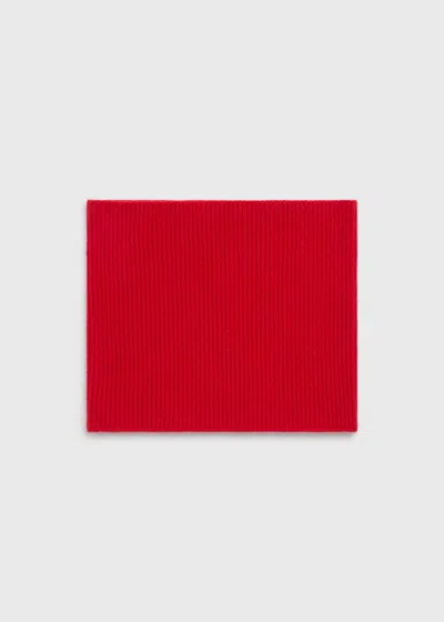 Totême Cashmere Neck Warmer Poppy In Red