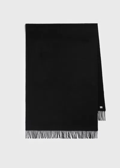 Totême Cashmere Scarf Black