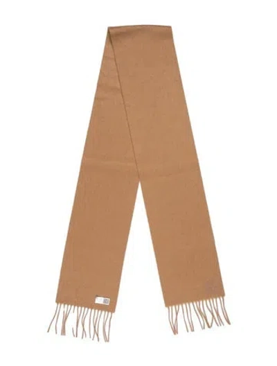 Pre-owned Totême Cashmere Scarf In Brown