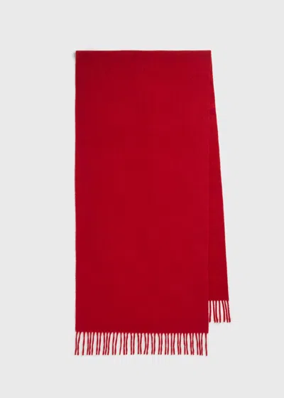 Totême Cashmere Scarf Red