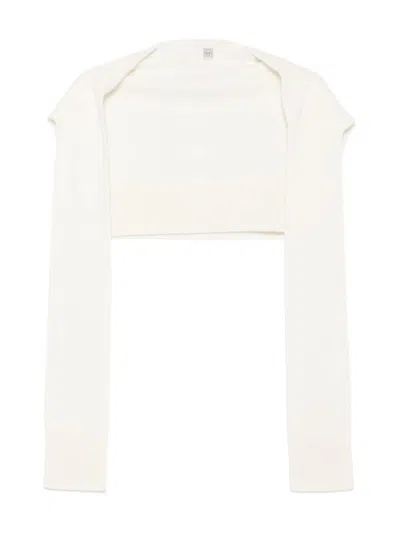 Totême Toteme Cashmere Sleeved Scarf In Neutral