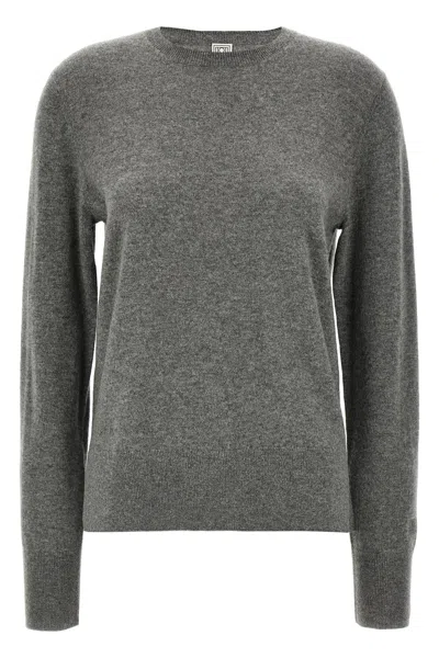 Totême Cashmere Sweater In Gray