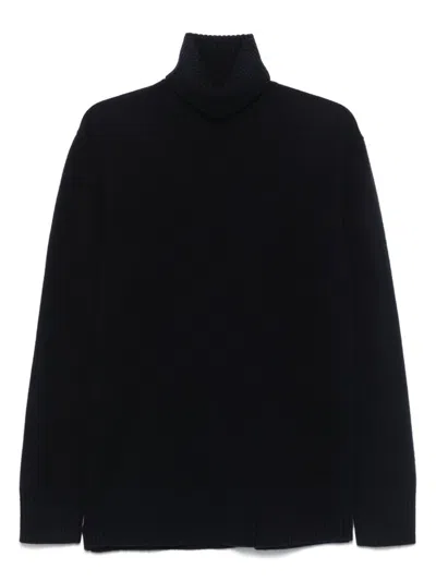 Totême Cashmere Turtle-neck Jumper In Blue