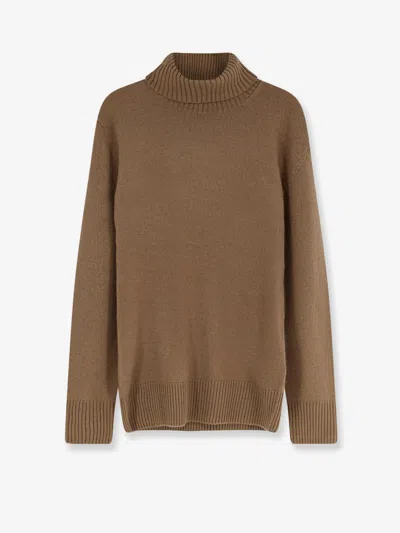 Totême Cashmere Turtleneck In Brown