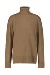 Totême Toteme Cashmere Turtleneck Clothing In Brown