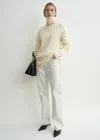 Totême Cashmere Turtleneck Ecru In Neutral