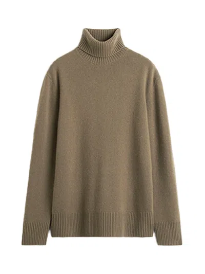 Totême Toteme Cashmere Turtleneck Hazel In Brown
