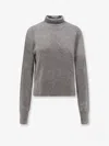Totême Cashmere Turtleneck Sweater In Gray