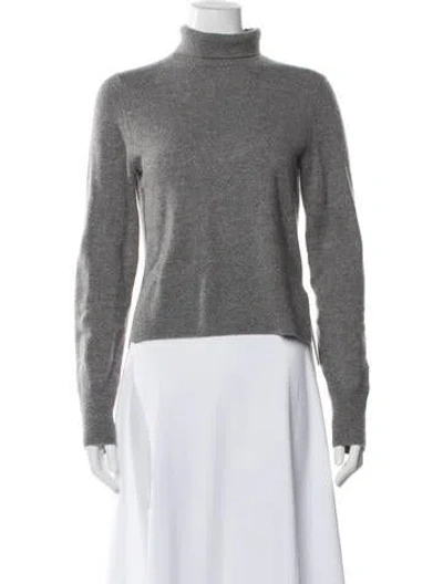 Pre-owned Totême Cashmere Turtleneck Sweater In Gray
