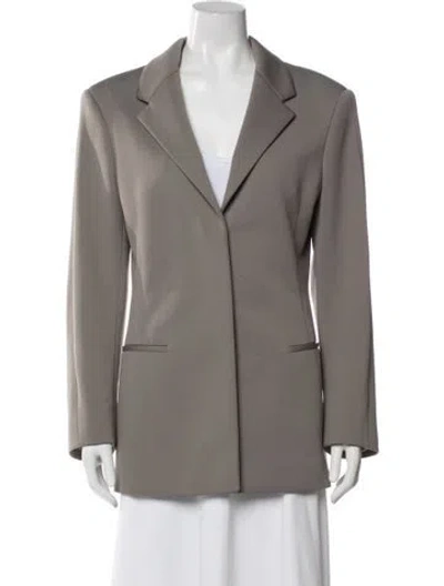 Pre-owned Totême Cavo Blazer In Gray