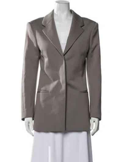 Pre-owned Totême Cavo Blazer In Grey