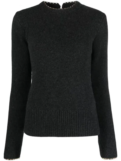 Totême Cadena Wool-cashmere-blend Jumper In Grey