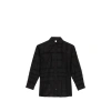 Totême Embroidered Organic Cotton And Silk-blend Voile Shirt In Black