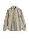 Totême Toteme Chemise En Daim Doux Desert