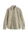 Totême Toteme Chemise En Daim Doux Desert