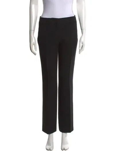 Pre-owned Totême Cigarette Straight Leg Pants In Black