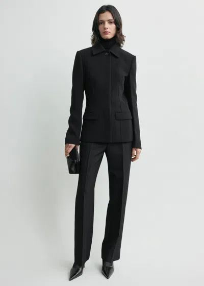 Totême Cinched Pocket Jacket Black