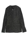 Totême Structured Wool Blazer Featuring Welt Pockets In Black