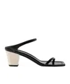 Totême City 60mm Leather Mules In Black