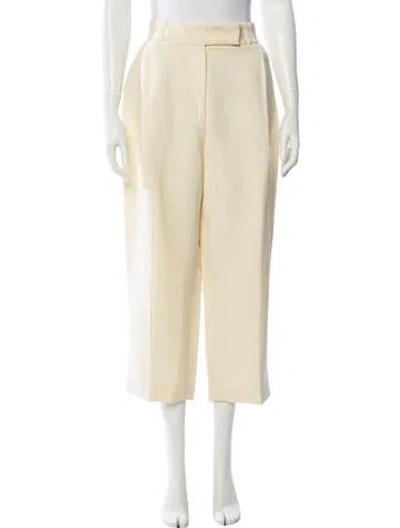Pre-owned Totême City Sport Trouser Wide Leg Pants In Neutral