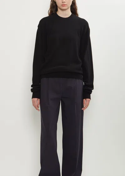 Totême Classic Cashmere Crew Knit In Black