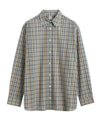 Totême Classic Check Shirt In Multi