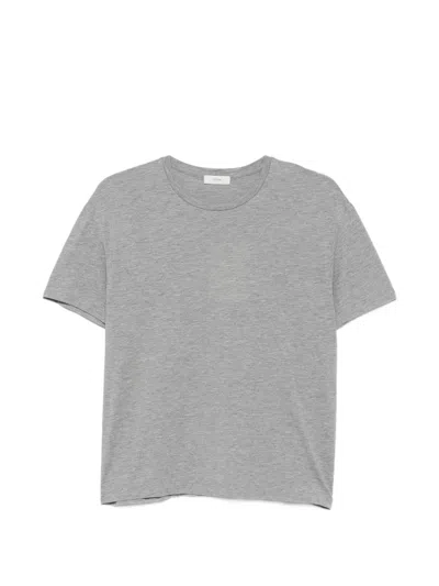 Totême Classic Crew-neck T-shirt In Gray
