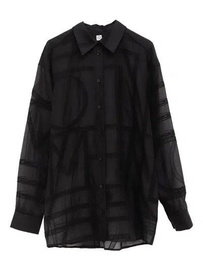 TOTÊME TOTEME CLASSIC CROCHET SHIRT