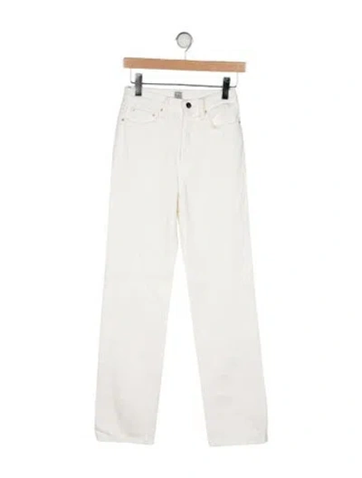 Pre-owned Totême Classic Cut Denim Full Length Straight Leg Jeans W/ Tags In Multi