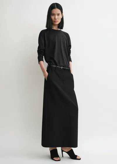 Totême Classic Long-sleeve Tee Black
