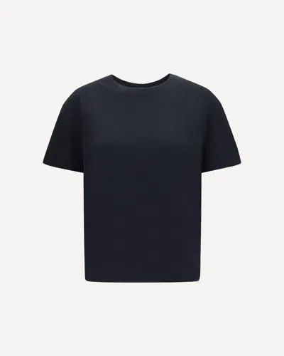 Totême Classic Monochrome T-shirt In Black