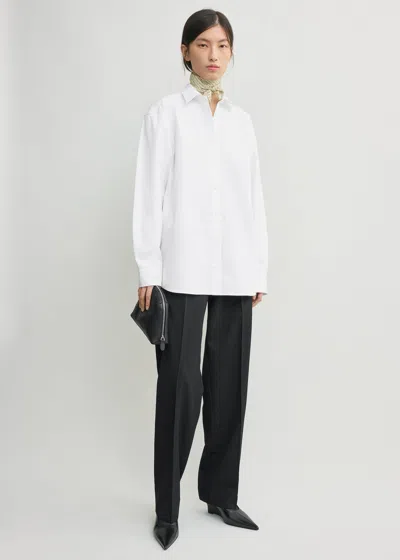 Totême Classic Poplin Shirt White