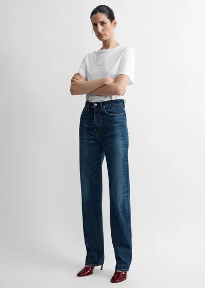 Totême Classic Slim Denim Full Length Faded Blue