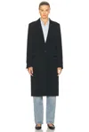 Totême Classic Tailored Coat In Black