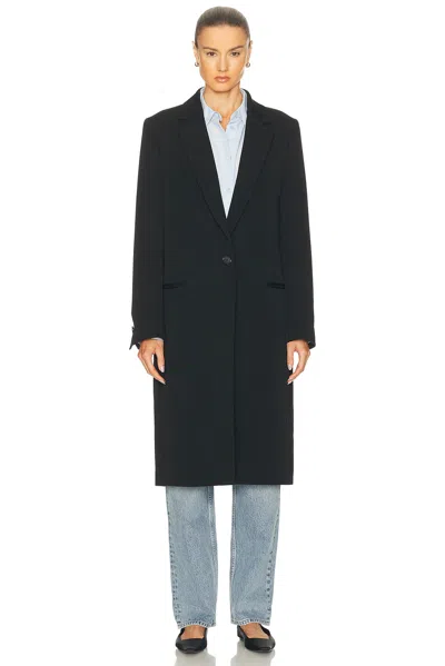 Totême Classic Tailored Coat In Black