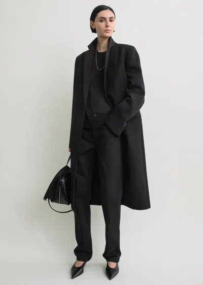 Totême Classic Tailored Coat Black Petite