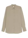 Totême Classic Tuxedo Button-down Shirt In Neutral