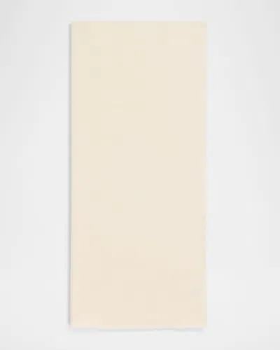 Totême Classic Winter Alpaca-blend Scarf In White