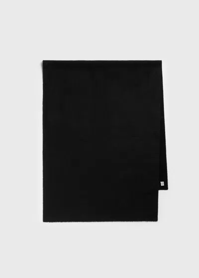 TOTÊME CLASSIC WINTER SCARF BLACK