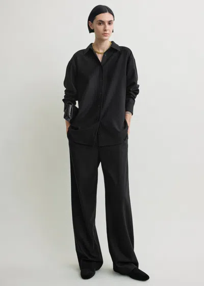 Totême Classic Winter Shirt Black
