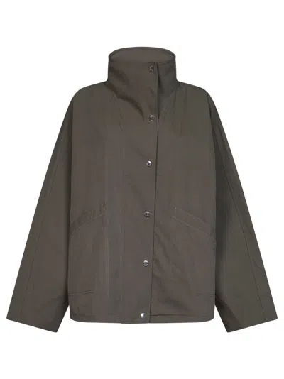 Totême Clove Parachute Canvas Windbreaker Jacket