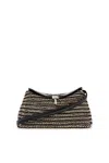 Totême Toteme Clutch Bag `t-lock` In Multi
