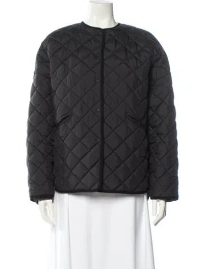 Pre-owned Totême Coat In Black